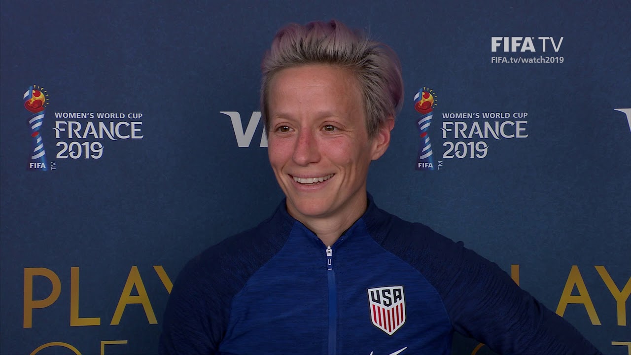 Megan Rapinoe – Player of the Match – France v USA