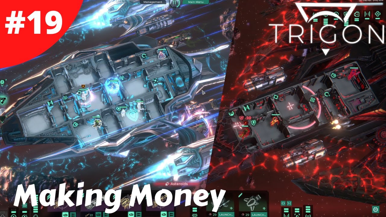 Making Money Clearing The Sector - Trigon: Space Story - #19 - Full Version Gameplay