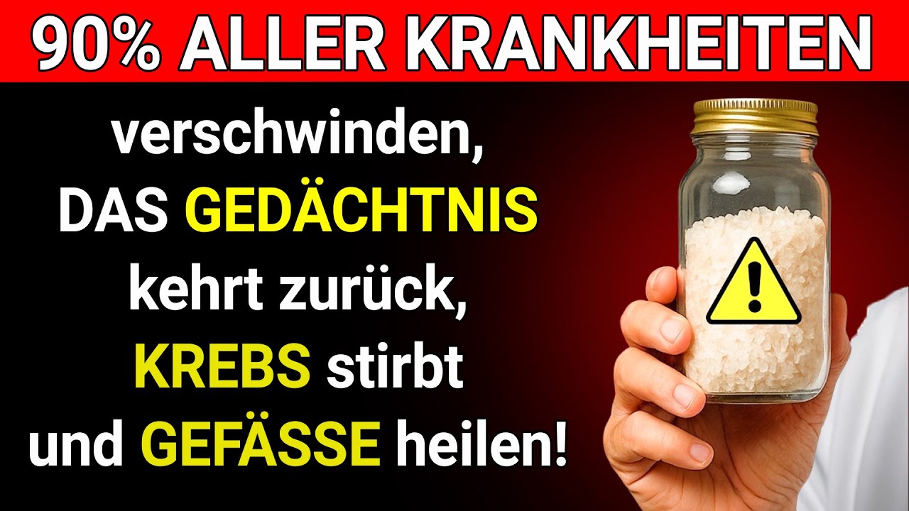 Nobelpreisträger Arzt enthüllt: 90 % Ihrer Krankheiten verschwinden, wenn Sie DAS wissen!