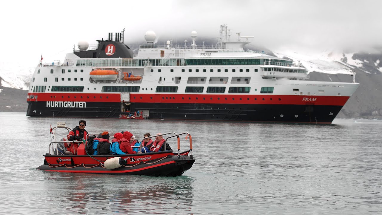 Mit dem Hurtigruten-Schiff MS Fram nach Spitzbergen / Svalbard