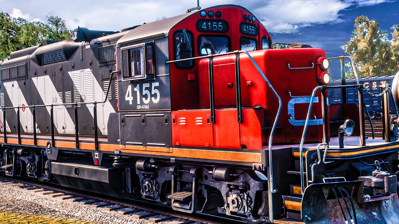 TSW: DIESELLOKS in KANADA am Lake Ontario Canadian National Oakville Subdivision | TRAIN SIM WORLD