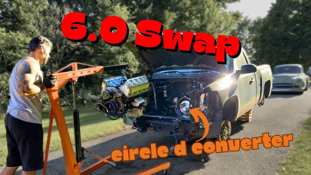 Замена двигателя NNBS Silverado Driveway!