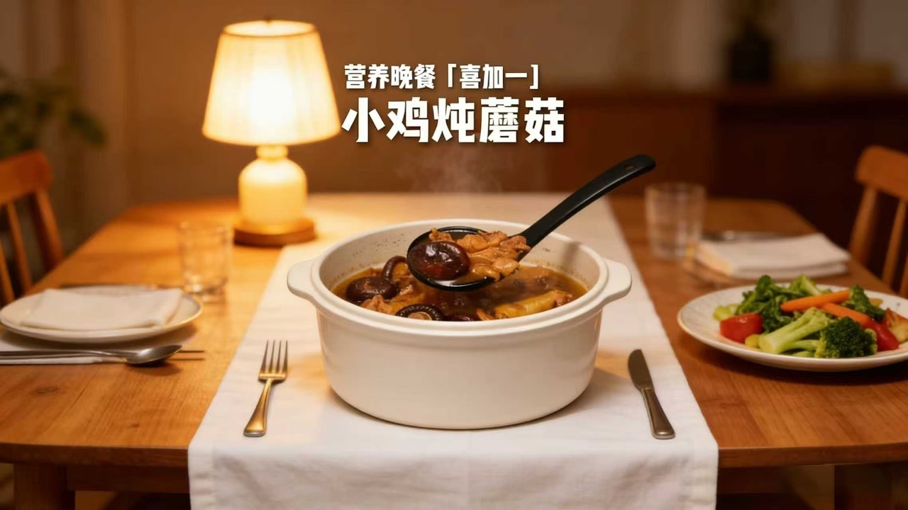 Enjoy the Deliciousness Alone獨享美味  濃郁湯汁搭配軟嫩雞肉與香滑蘑菇，一人食也能吃得超滿足！#獨享大餐 #家常美味 #暖胃湯品