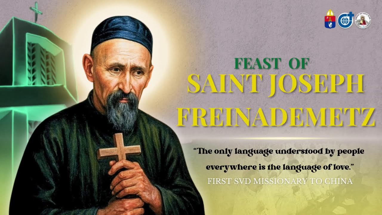 𝐋𝐈𝐕𝐄 𝐍𝐎𝐖 | January 29, 2026 | 6:00 PM |  Feast of Saint Joseph Freinademetz, SVD