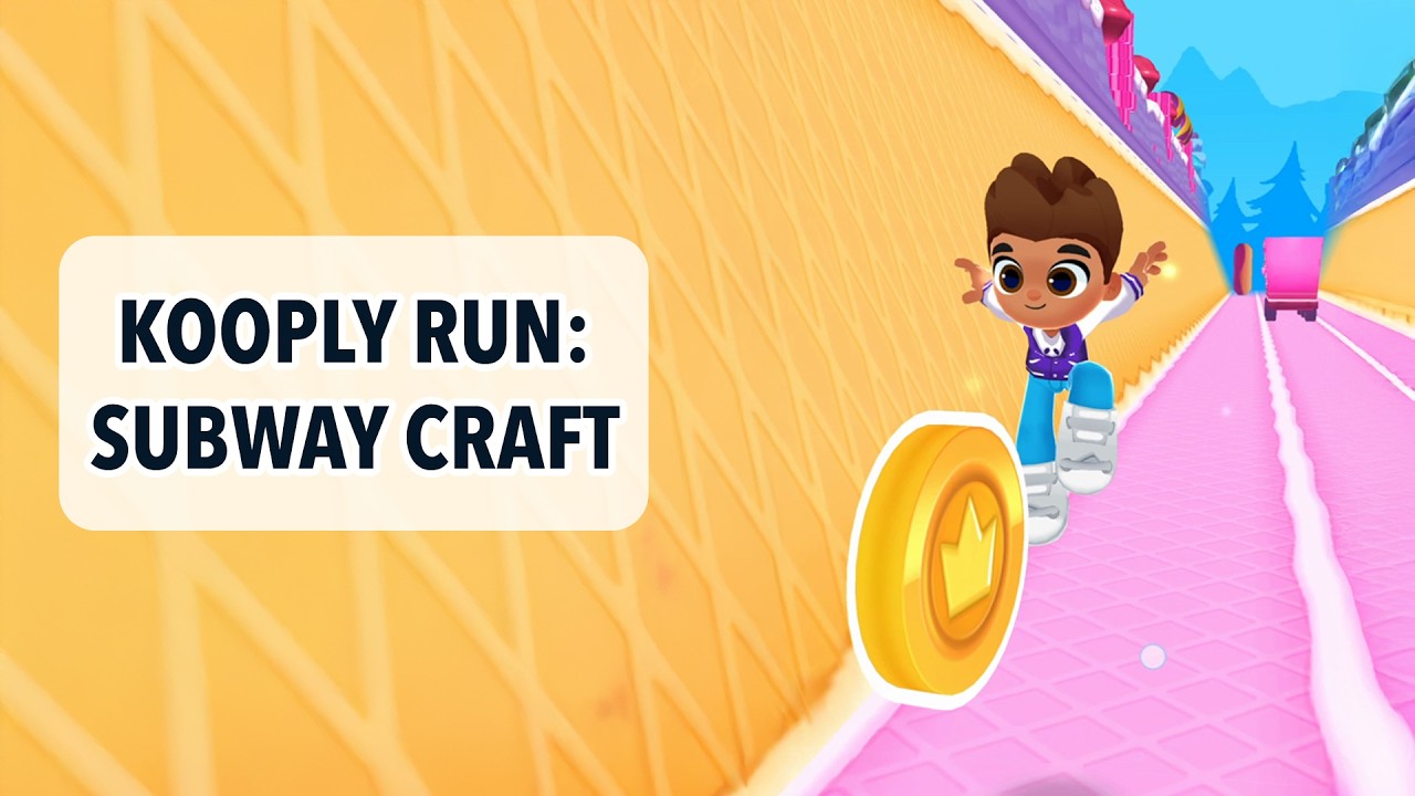 Kooply Run: Subway Craft Gameplay