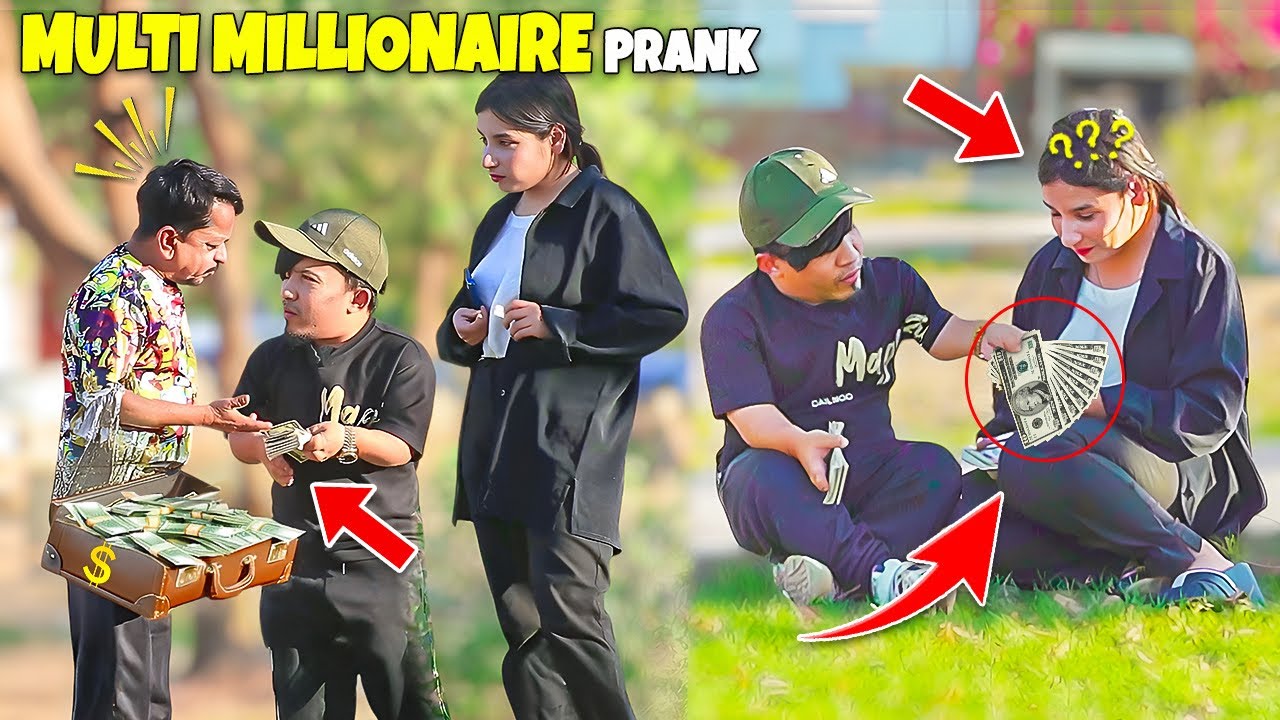 Multi Millionaire Prank On Girl - | @NewTalentOfficial
