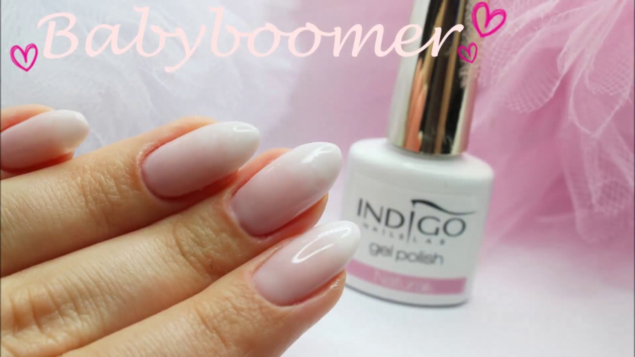 Babyboomer nails  tutorial