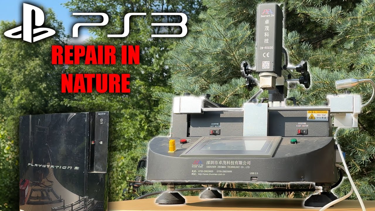 Fixing a YLOD PS3 in Nature: Making a 65nm Frankie