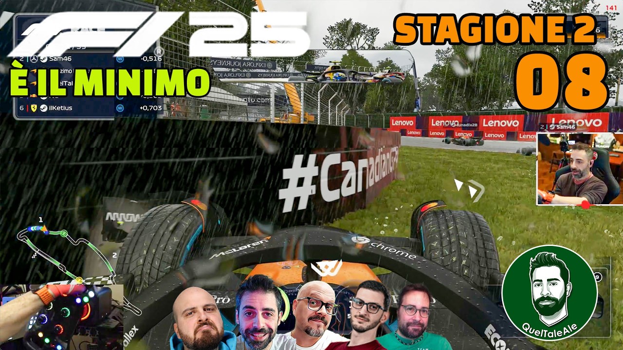 F1 25 - PIOGGIA, REMUNTADA E IMPRECAZlONI IN CANADA - Gameplay ITA - 28