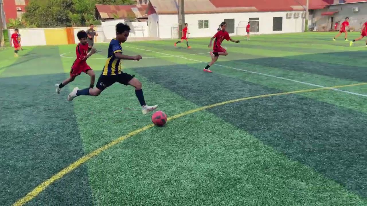 Основные моменты товарищеского матча: Соксан U14 против Стеанг Тхмей U14