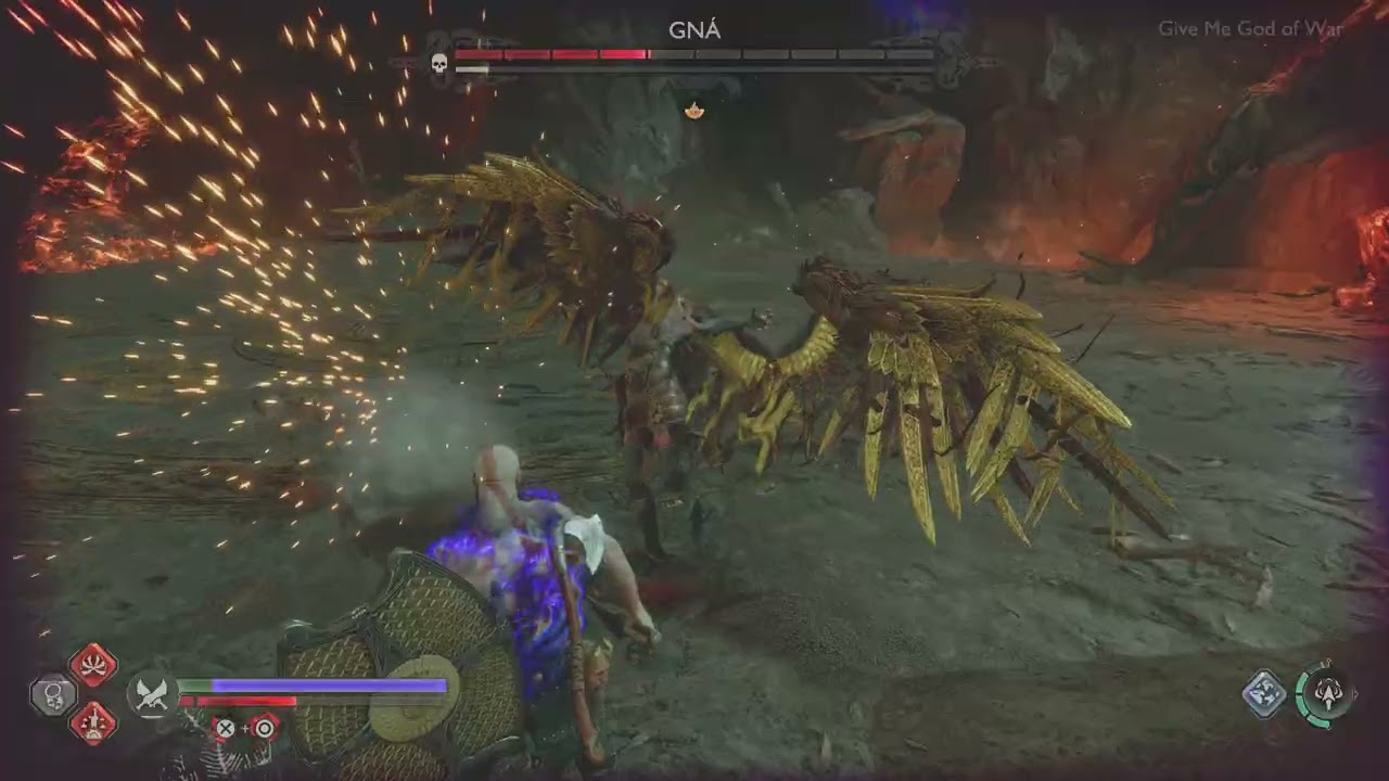 Effortless Combat against Gna In God Of War
