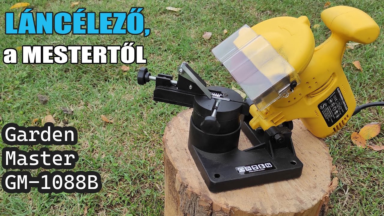 Elektromos láncélező.- Összeszerelés, teszt, vélemény. Garden Master GM-1088B