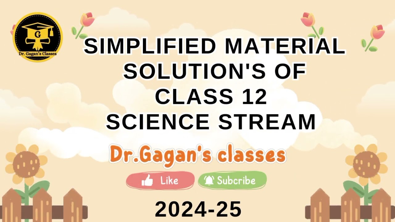 Simplified material solutions chapterwise from 5 january 2025 onwards