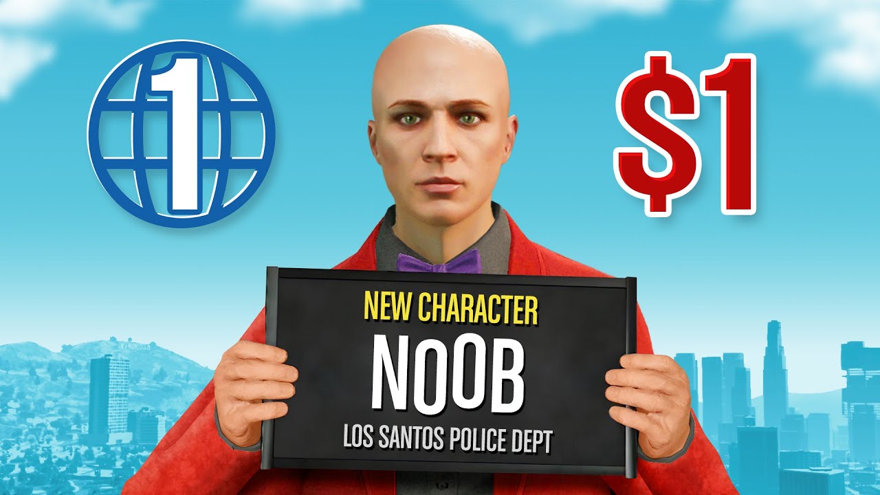 I Started as a LEVEL 1 in GTA 5 Online 2023!