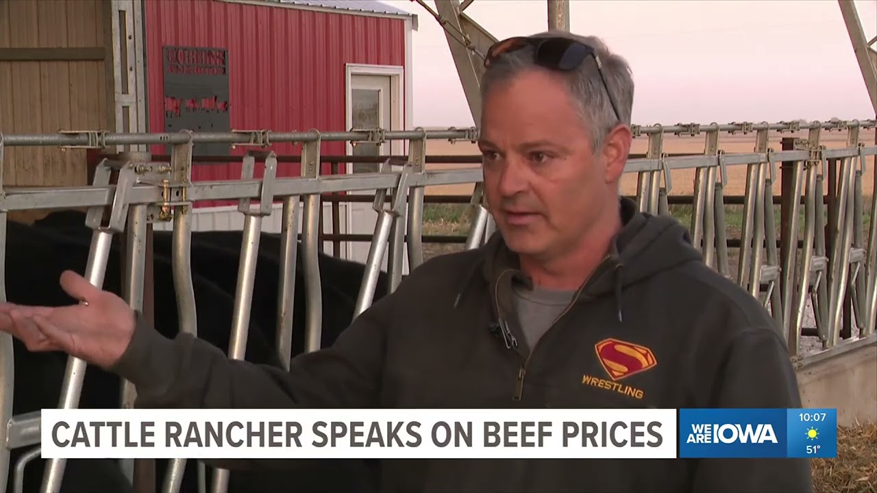 Iowa cattle rancher speaks out amid tariff battle