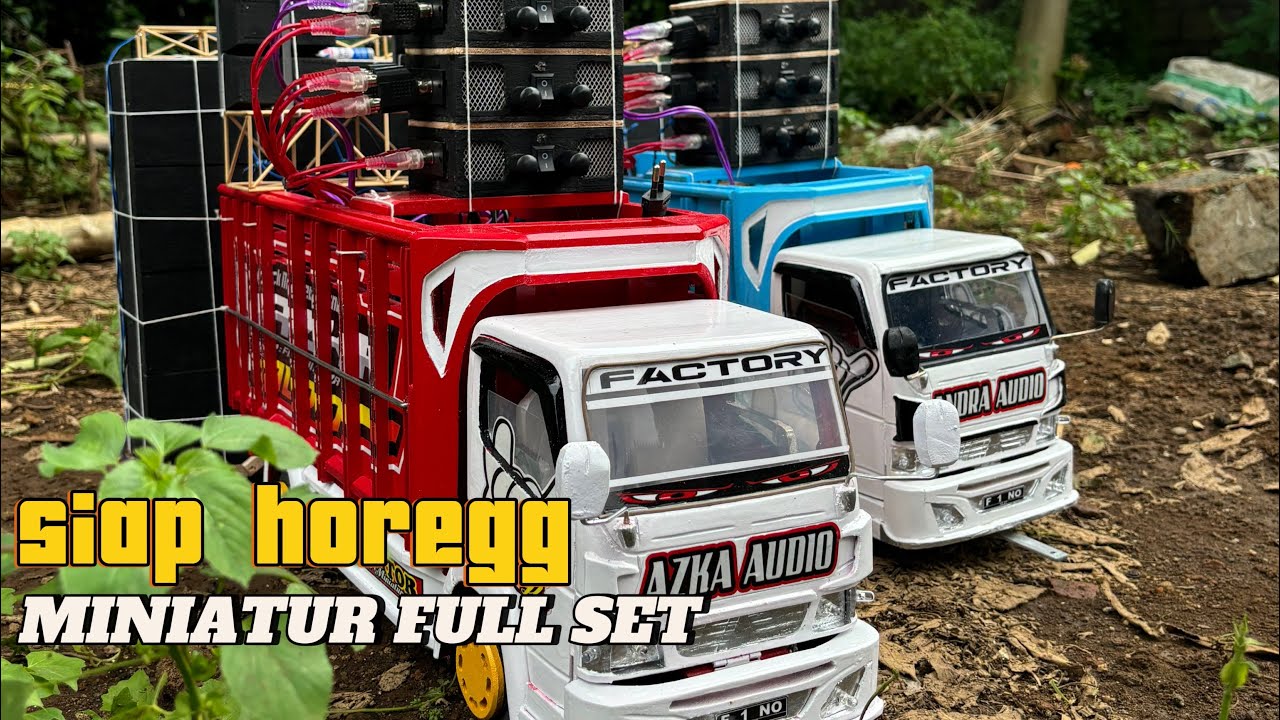 RIVIEW MINIATUR FULL SET SOUND SYSTEM DAN INSTALASI🔥