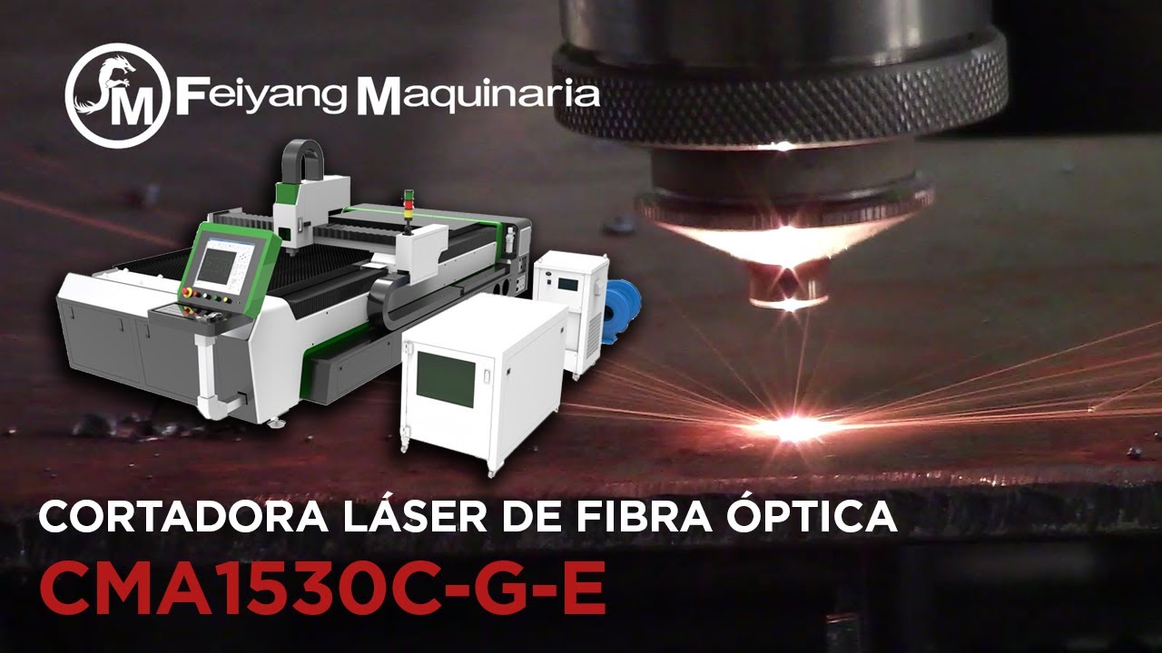 CORTE LÁSER: Cortadora láser de Fibra Óptica para Metales