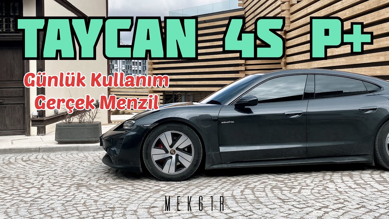 PORSCHE TAYCAN GÜNLÜK KULLANIM-GERÇEK MENZİL - Almaya Değer mi? - Soru Cevap