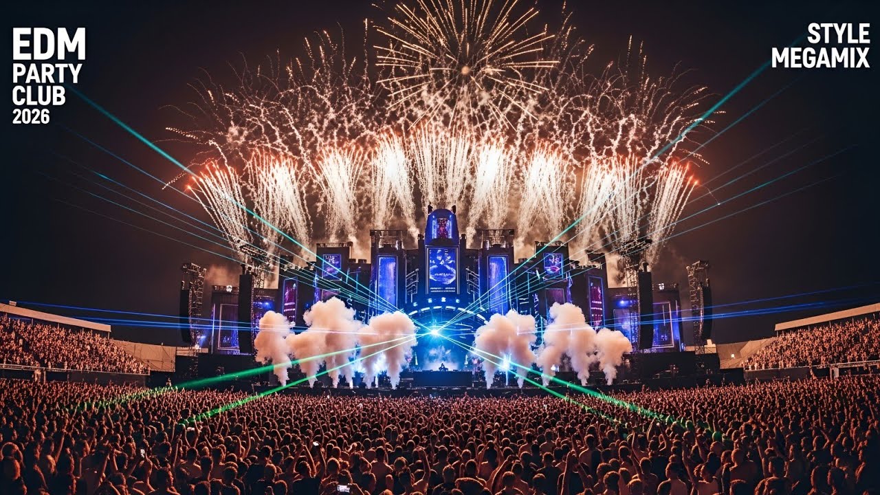 EDM Mega Mix 2026 – Eminem x David Guetta x Alan Walker | Club & Festival Party