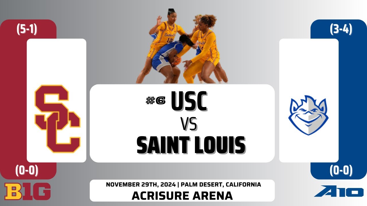 No. 6 USC vs Saint Louis | 2024 Acrisure Holiday Invitational | 11.29.24