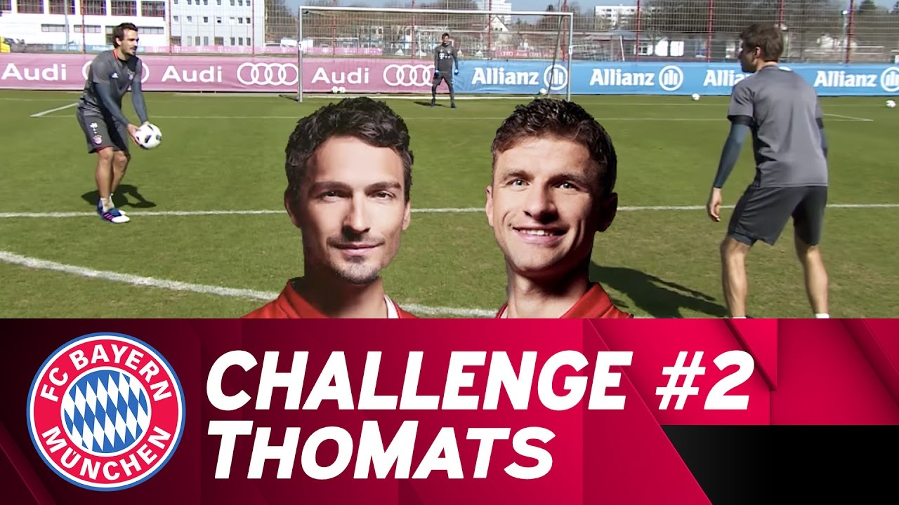 ThoMats #2 | Two Touch Challenge | M&uuml;ller vs. Hummels