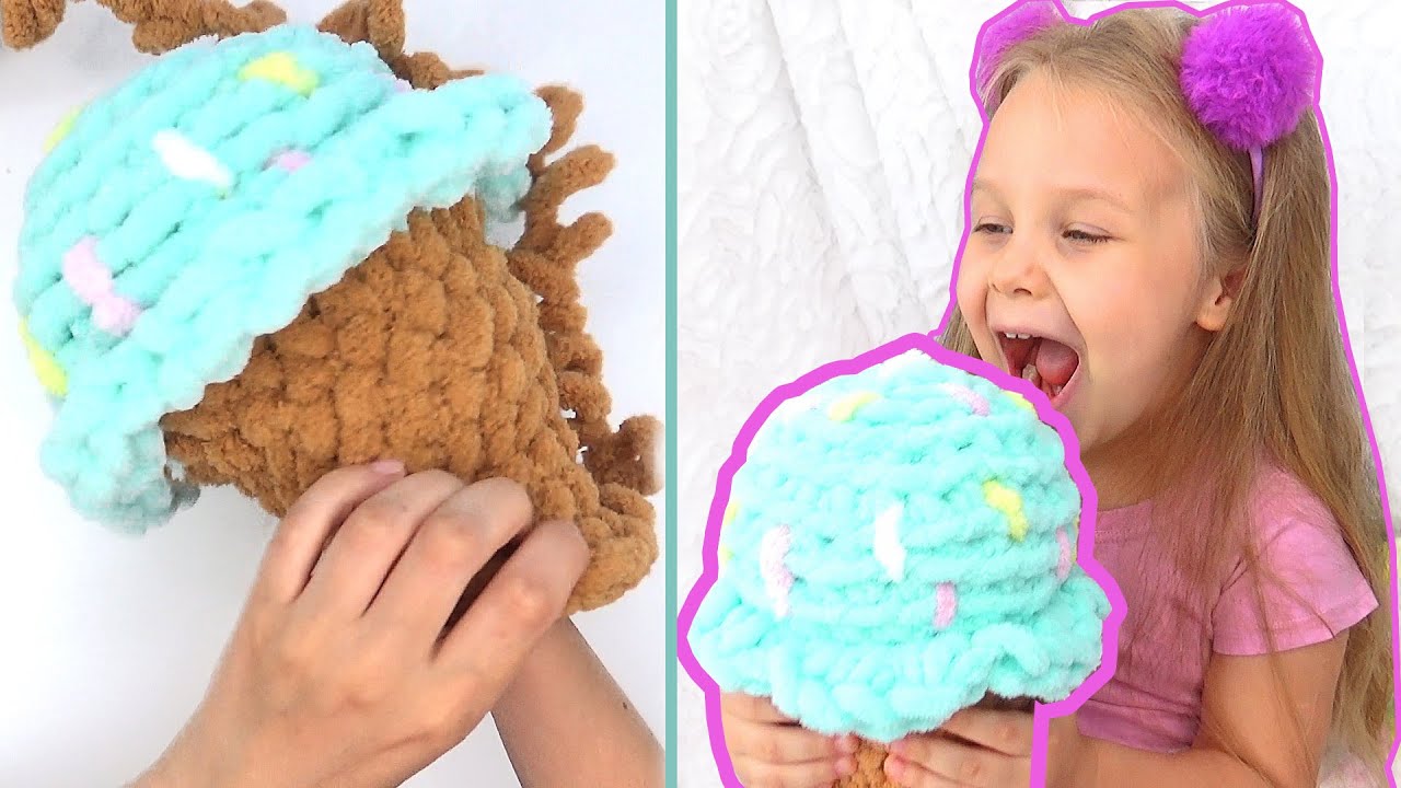 Arm knitting | Loop yarn
