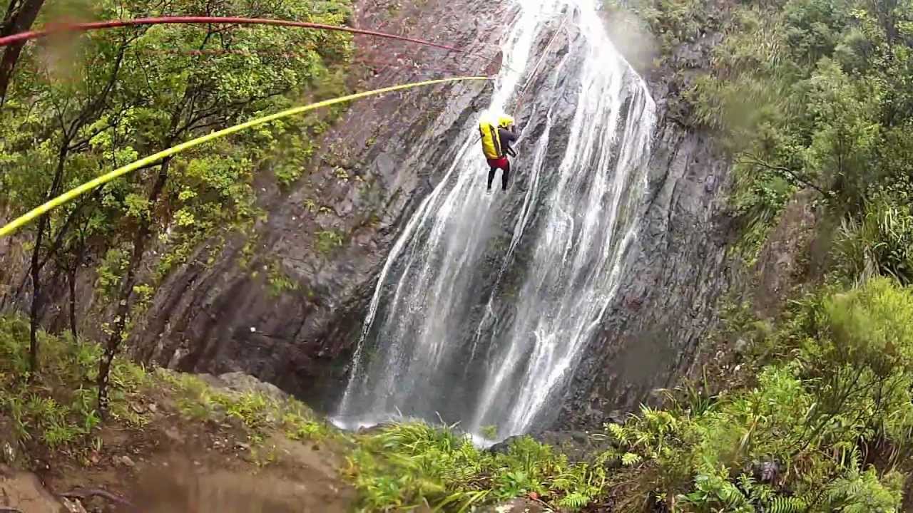 Canyoneering at Sleeping God Canyon (NZ) Full HD