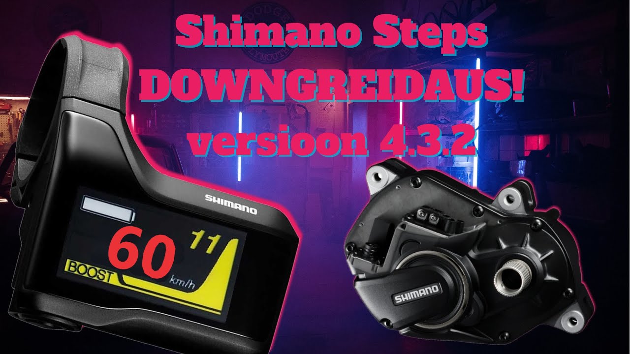 Shimano Steps DU-E8000 Downgreidaaminen