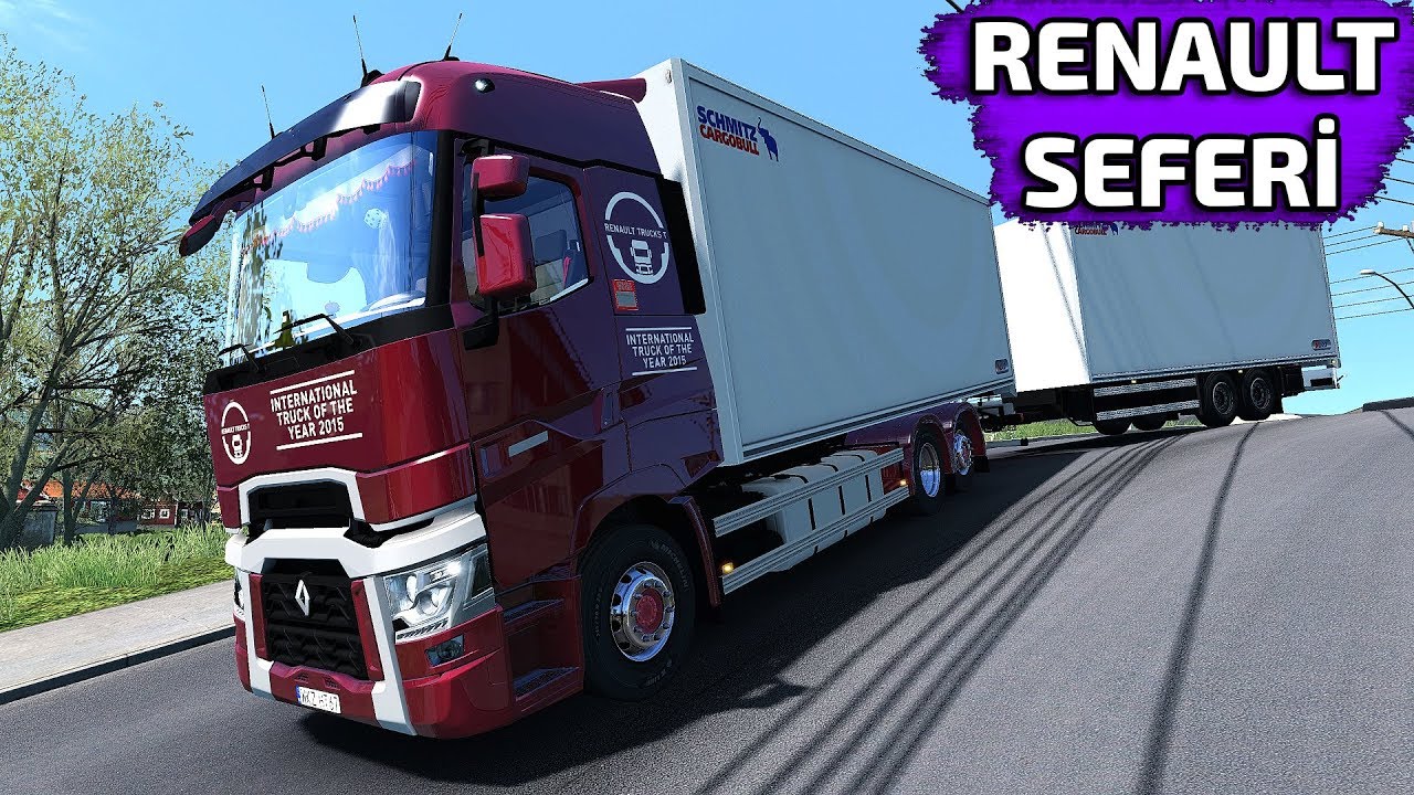 RENAULT RANGE T İLE SEFERDEYİZ!! 😉😉