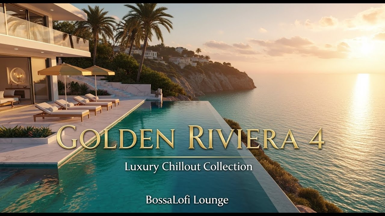 Golden Riviera 4 🌅 Luxury Chillout Collection | Sunset Lounge Mix 2025