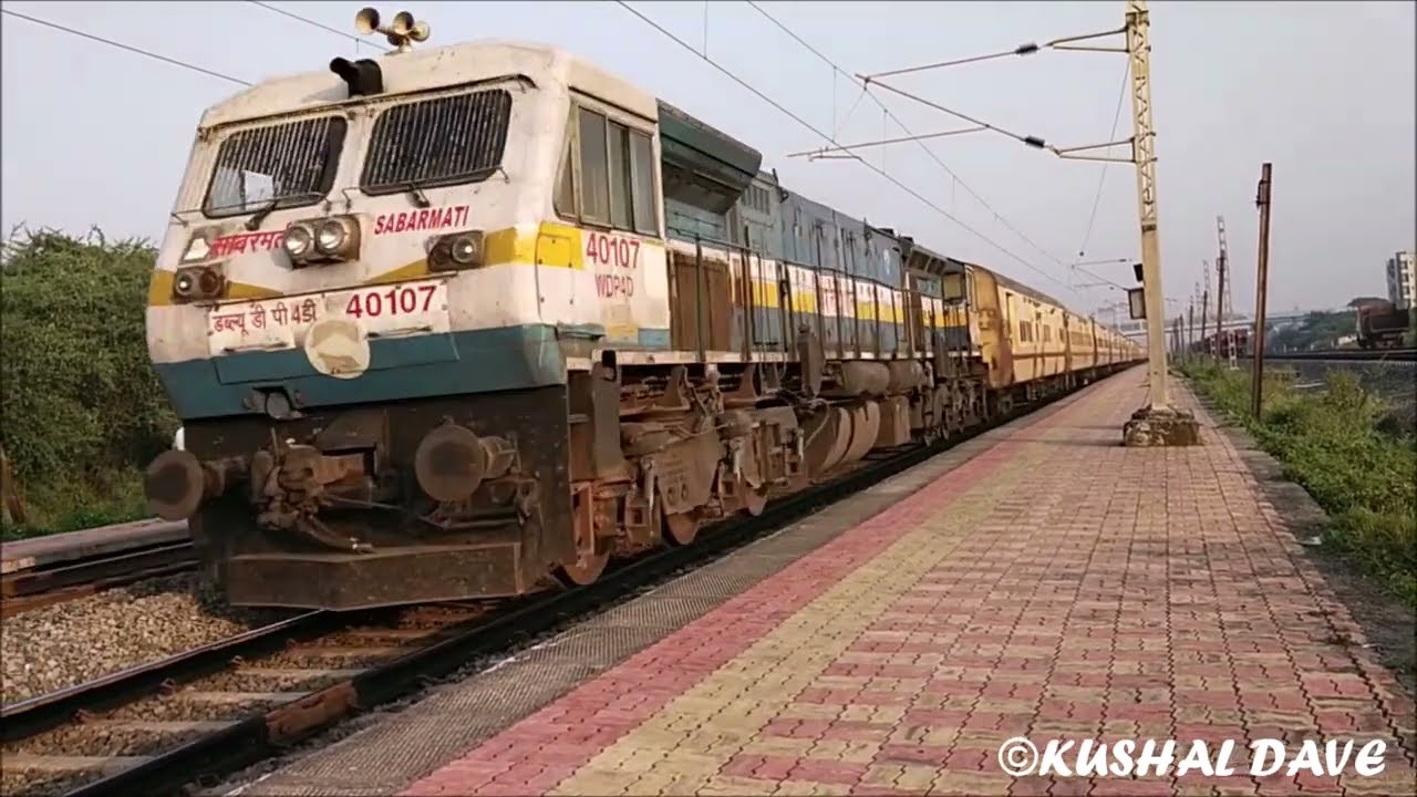 [6 in 1] Early Morning Rail Spotting at Gandhi Smriti