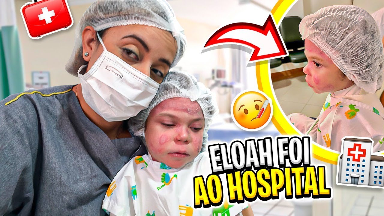 ELOAH PRECISOU IR AO HOSPITAL PARA FAZER UM PROCEDIMENTO 🏥 ! - Dia a Dia com Amanda