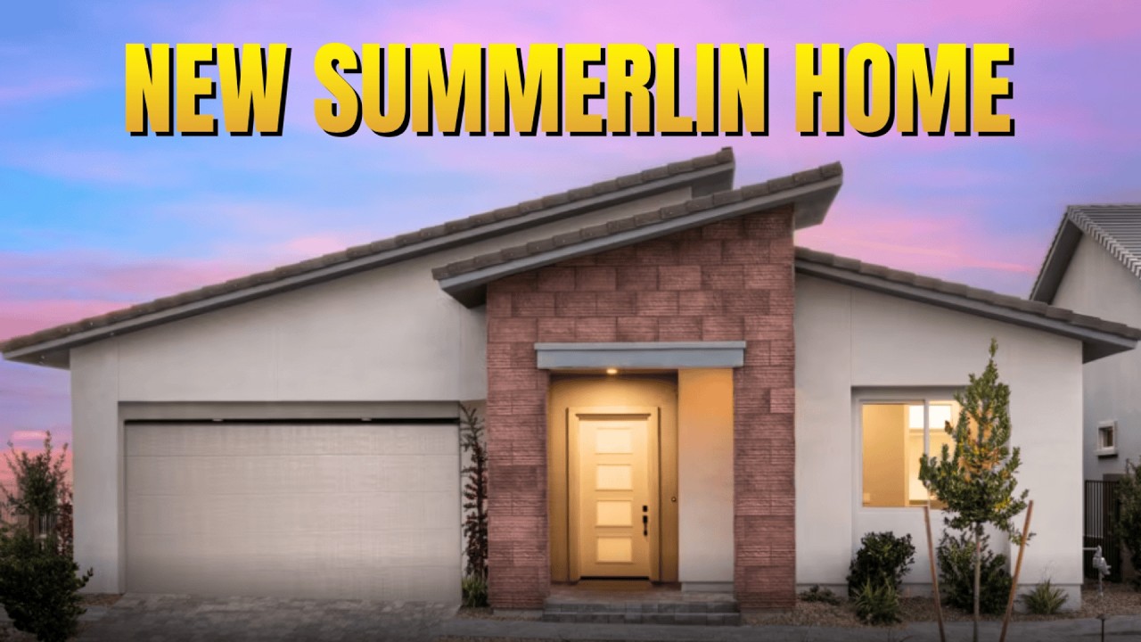 Single-Story Home Tour in Brantley by Pulte | New Homes in West Summerlin Las Vegas