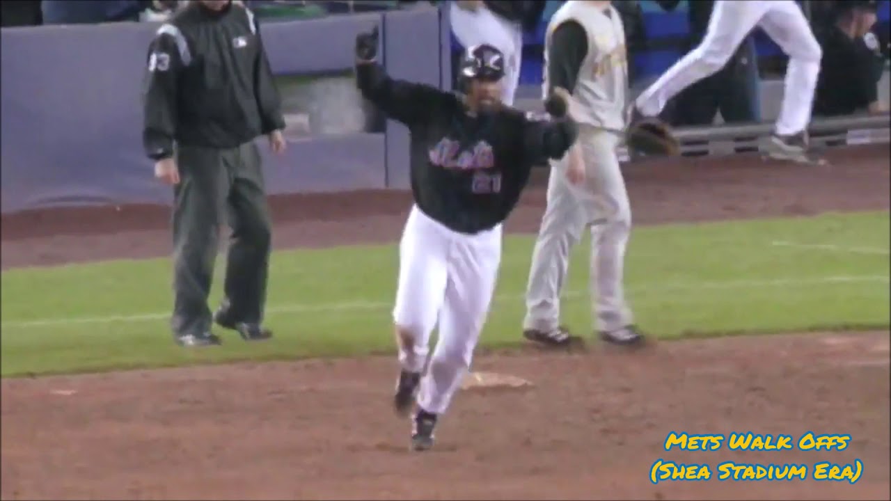 New York Mets Walk Off Wins (Shea Stadium Edition)