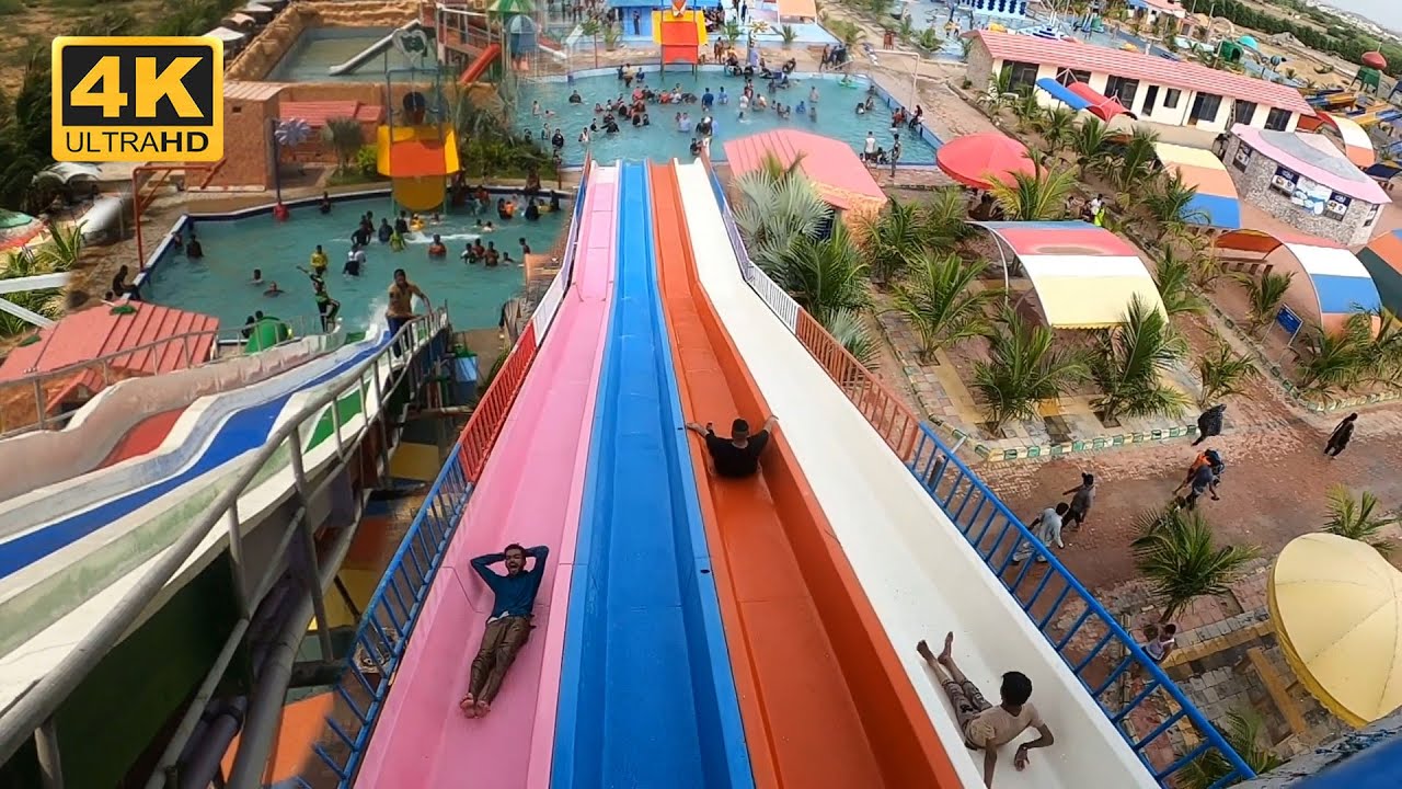 Paradise Island Water Park Karachi 2023 || Picnic World Water Park 2023 || Family Water Park 2023