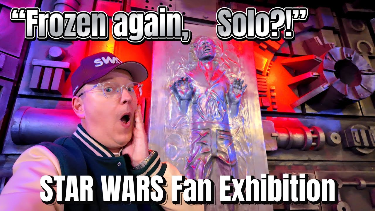 STAR WARS Fan Exhibition Stuttgart |  #vlog #starwars #swot #swabianontour #movie #model #disney 