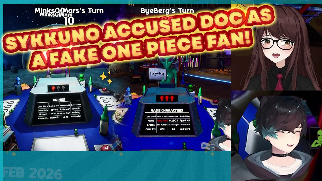 FAKEONEPIECEFAN! Doc HITS HER BOILING POINT because Sykkuno is testing HER PATIENCE TO HER CORE!