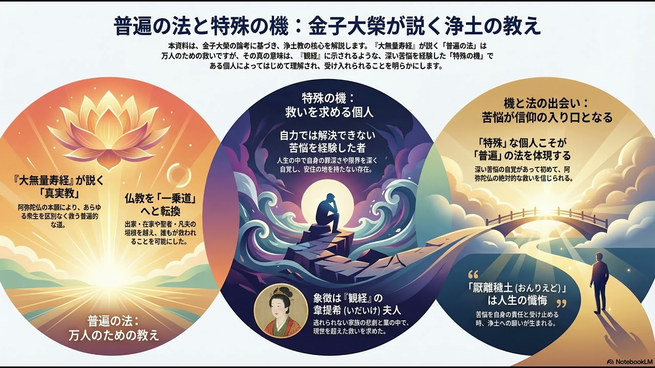 普遍の法・特殊の機——浄土の経典-2