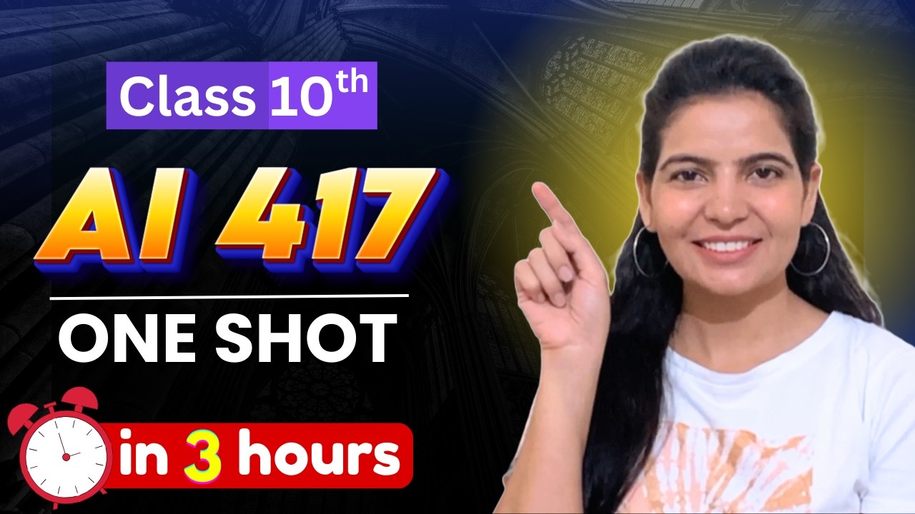 Class 10 | AI Marathon | All Chapters in One Shot in 3 hours