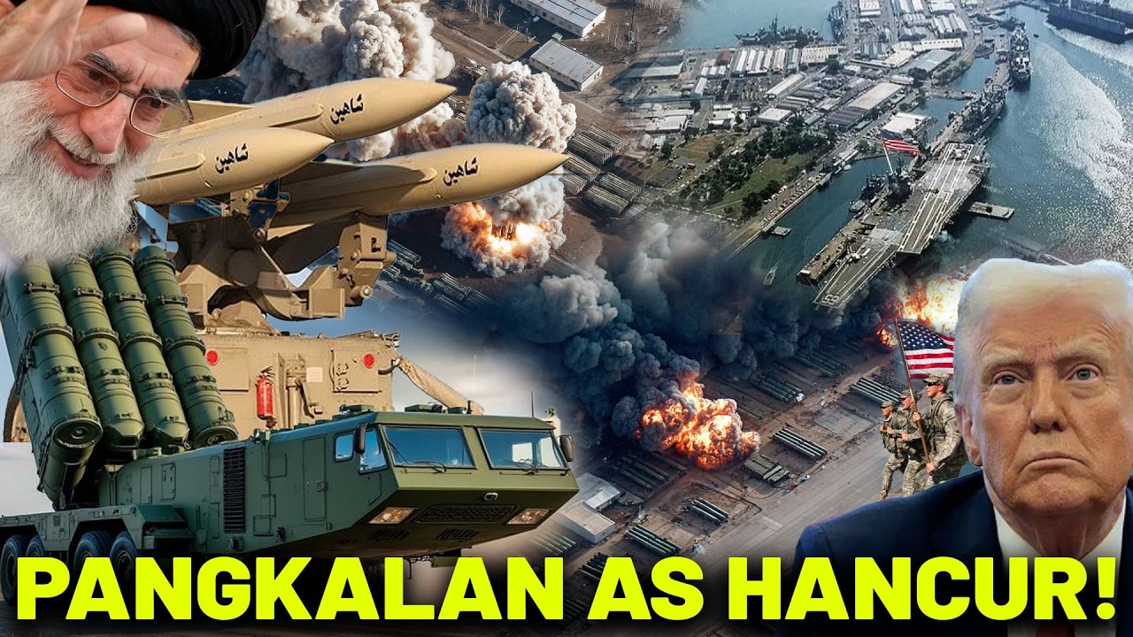 TRUMP PANIK! Iran Hancurkan Pos Militer AS di Tengah Ketegangan Regional!