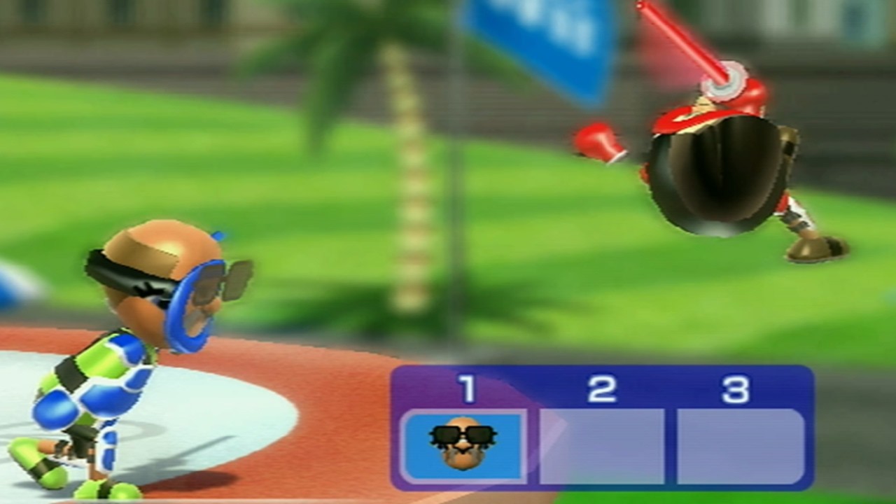 defeating matt to become the god of wii sports resort swordplay