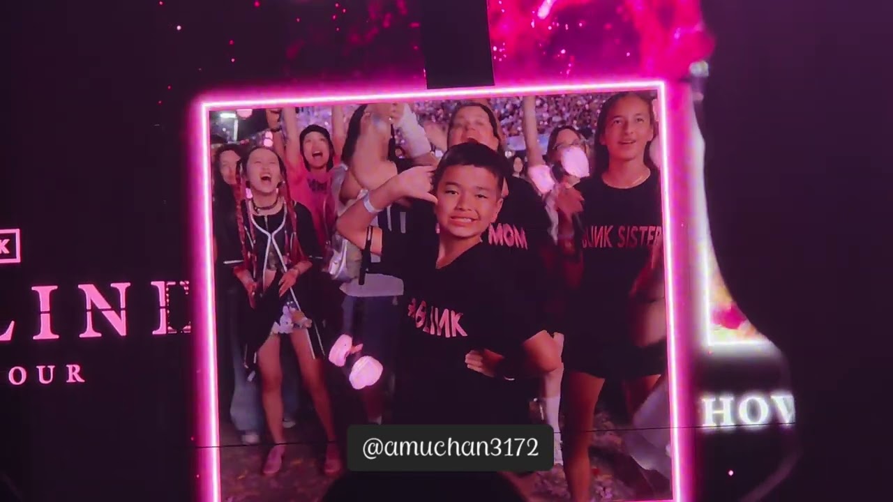 BLACKPINK DEADLINE World Tour in Toronto 2025.07.23: BLINKs Dance Challenge 4K