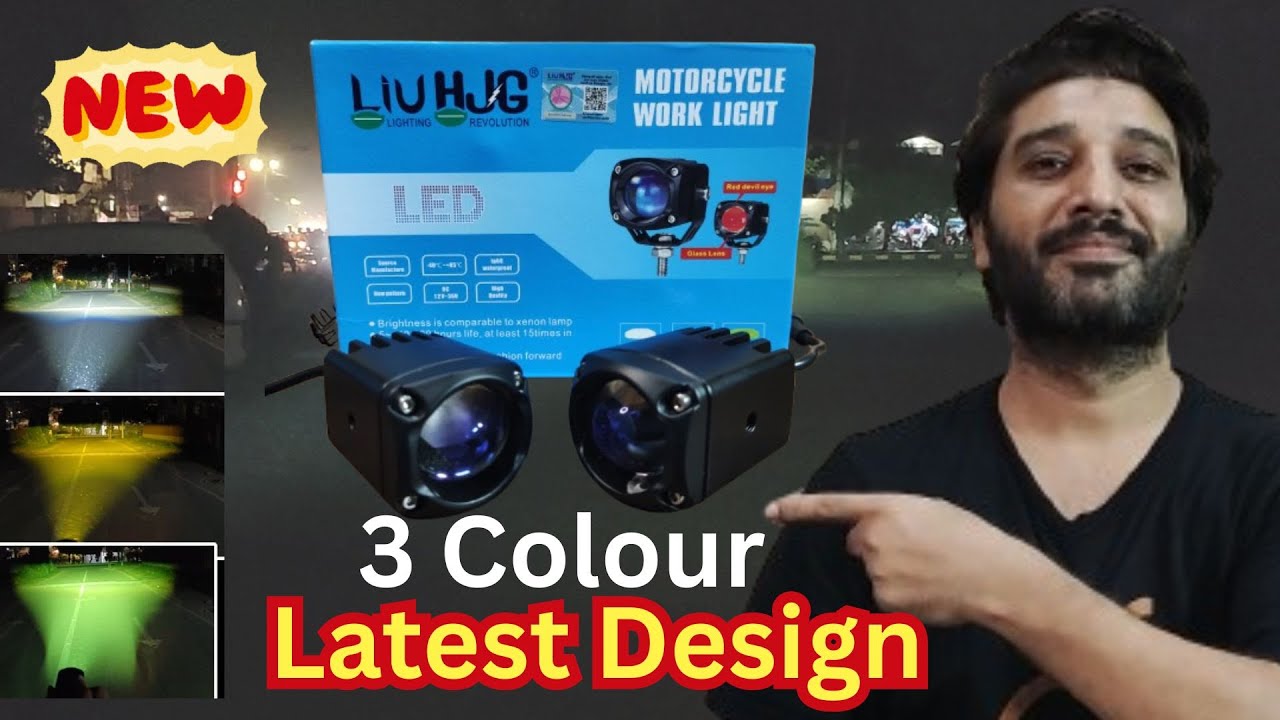 LiuHJG 80watt Medium driving fog Light  | Review | UnBoxing | Auto point