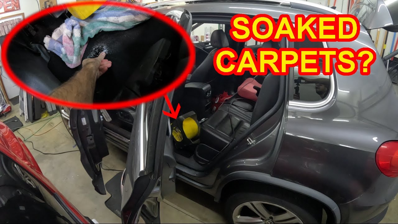 VW Tiguan Rear Sunroof Drain Fix — Stop That Sneaky Water Leak!