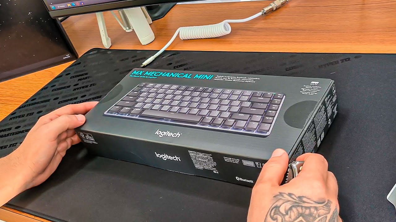 Um dos melhores TECLADOS MECÂNICOS pra PRODUTIVIDADE - Logitech MX Keys Mechanical Mini