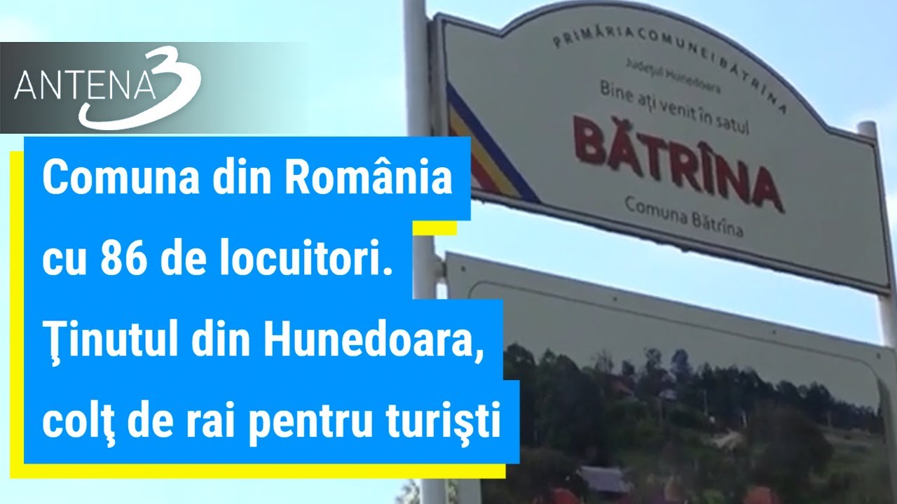 Comuna din România cu 86 de locuitori.  Ţinutul din Hunedoara, colţ de rai pentru turişti
