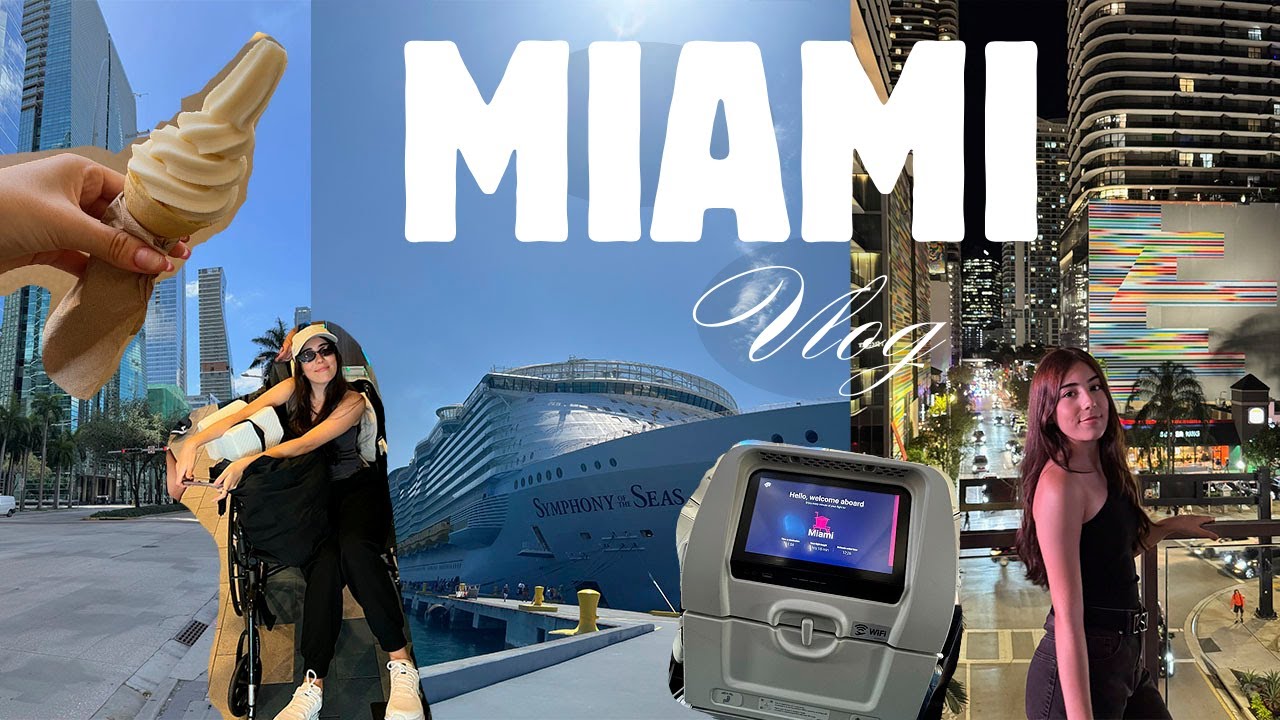 VLOG MIAMI | Fort lauderdale. Symphony of the seas y Brickell | Mex-miami 2025