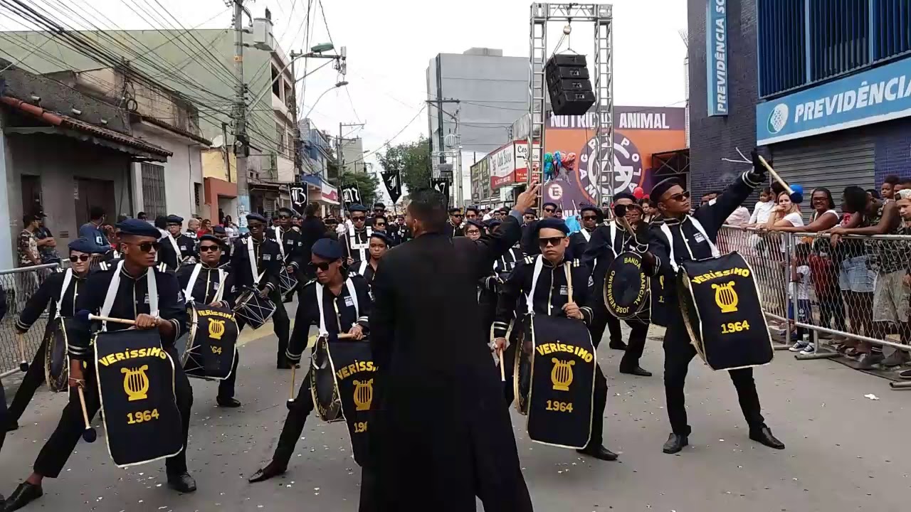 Desfile em Magé 09/06/18 - Banda Marcial José Veríssimo