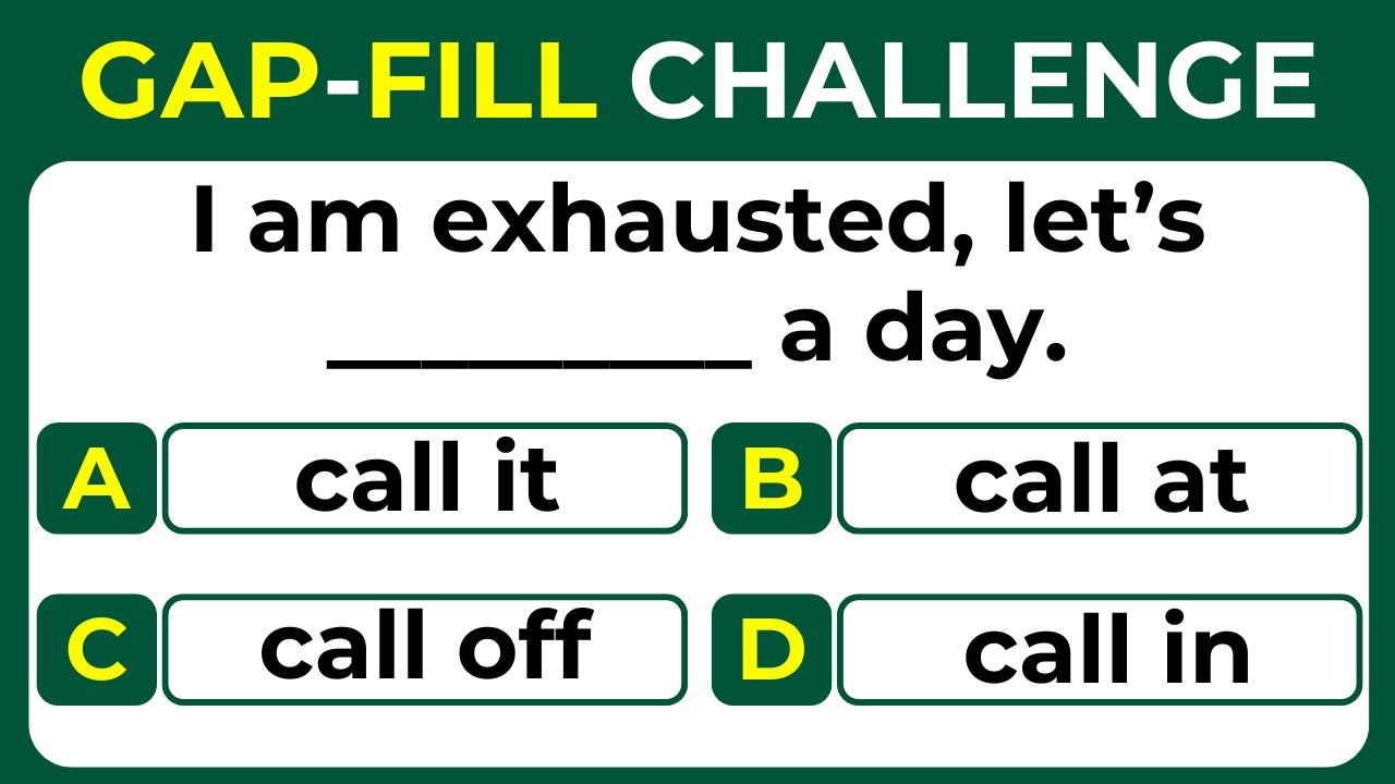 Can You Complete the Sentences? Gap-Fill Quiz (30+ Questions)