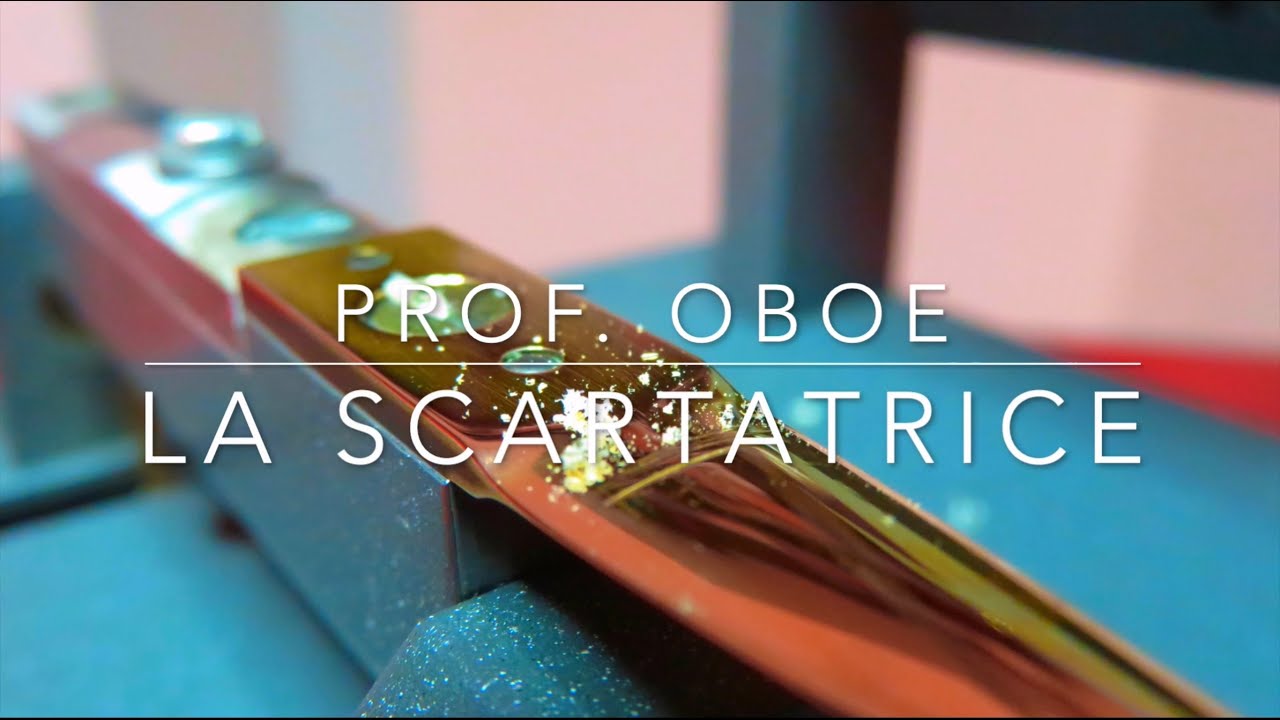 Oboe reed making - Profile machine 
